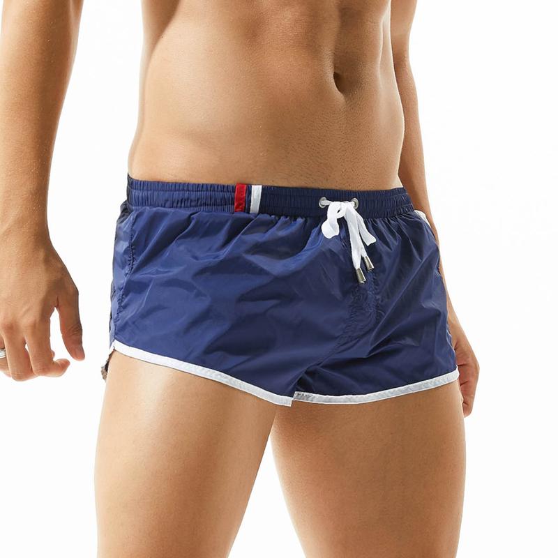 

Мужские спортивные шорты для бега, с низкой посадкой, дышащие, для отдыха, мужские шорты на шнурке с подкладкой, спортивные шорты, домашние шорты XXL