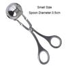 New S/L Code Kitchen Convenient Stainless Steel Meatball Clip DIY Fishball Rice Ball Making Mold Handheld Meatball Machine Cooking Tool