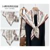 Silk twill 14 mmi large silk scarf women's fashion versatile high-end mulberry silk square scarf light luxury versatile 90 shawl