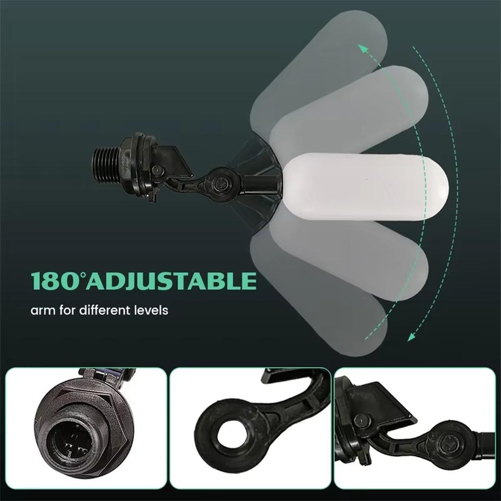 1/2" Float Plastic Auto Water Humidifier Tank Parts