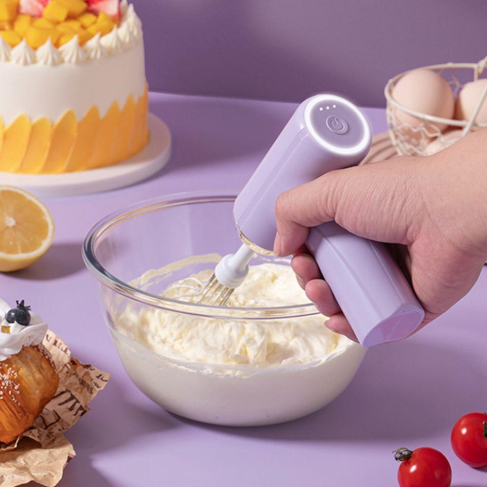 Handheld Cream Whisk Rechargeable Cream Whipper Multi-functional Food Blender  Kitchen