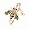 Decorative Insect Brooch Pin with Alloy Body for Coat Lapel Cardigan and Bag Accent, Single Jewelry Accessory Wear