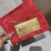 999 Fine Gold Zodiac Cartoon Red Envelope Coin Gift Set for Auspicious Beginnings