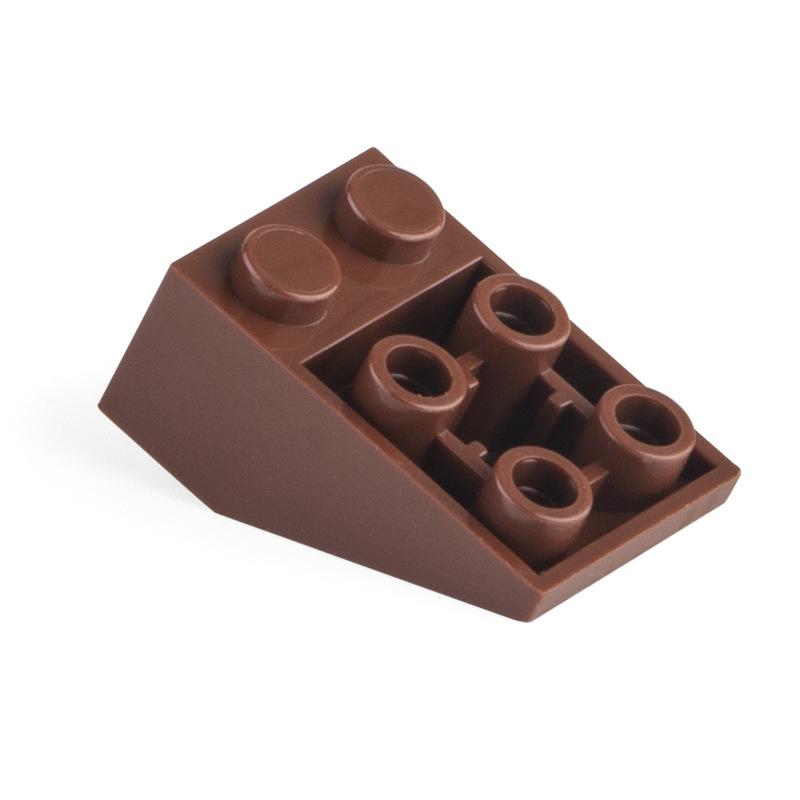 20Pcs Bulk Small Particle 3747 MOC Building Block 3x2 25 Degree Slope Reverse Brick Accessories Building Block Castle Toys