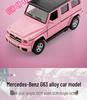 1:36 Pink Heart Model Car for Girls - Douyin Influencer Style Alloy Toy Car