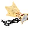 Electric Incense Burner Desktop Plug-In Metal Aroma Burner For Home Decor Middle Eastern Style Tabletop Censer Holder