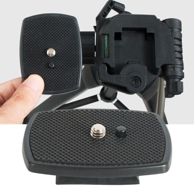 Secure Quick Release Tripod Mounting Plate Secure Camera Attachment For CX-444 CX-888 CX-460 Vct668 St666 690