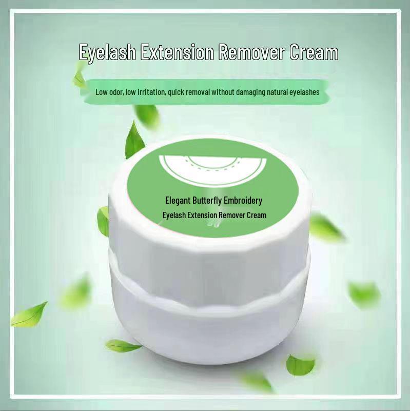 

Eyelash Remover Cream for Quick Removal of False and Grafted Eyelashes
