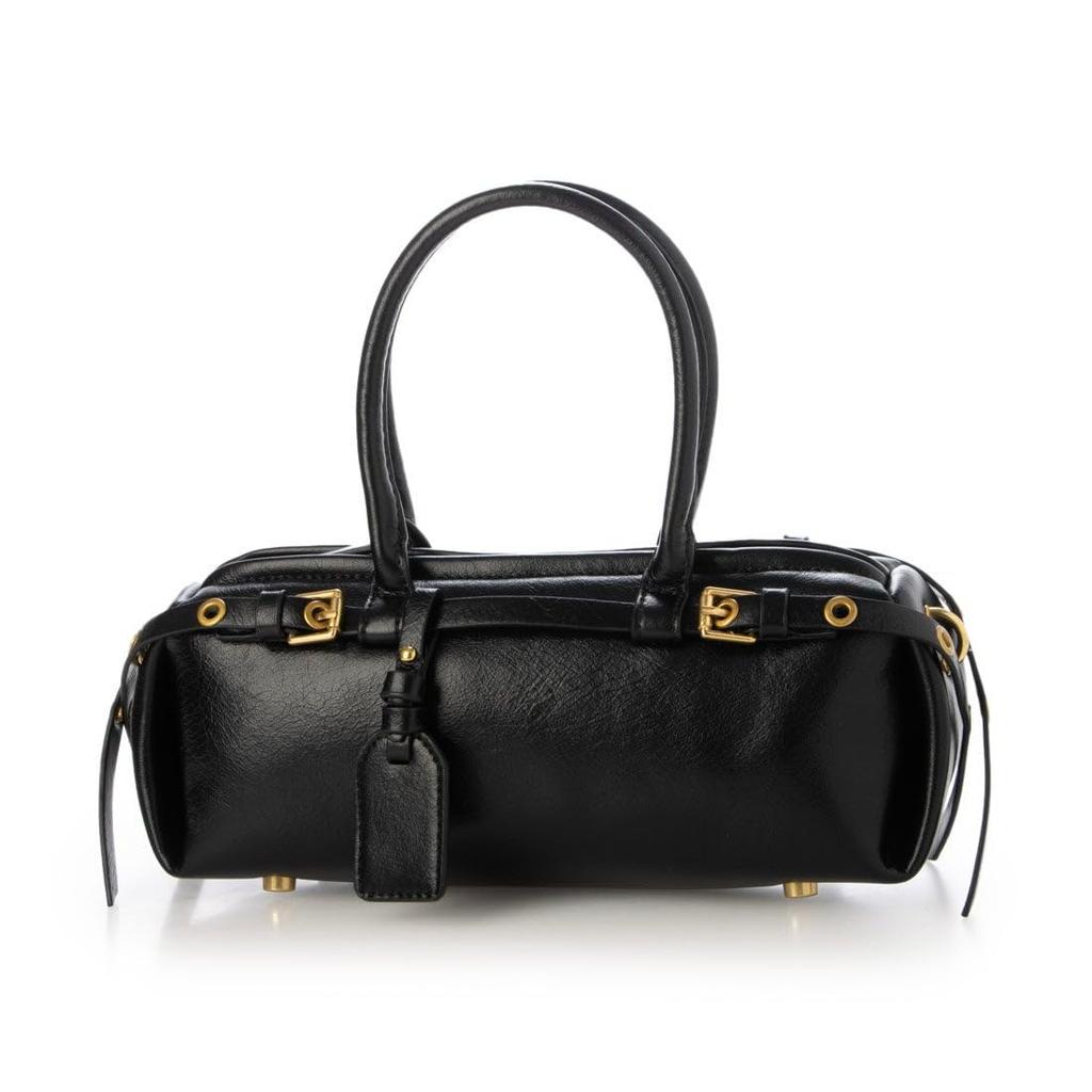 Double Belt Shoulder Bag