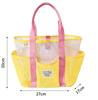Large Capacity Mesh Beach Tote Bag for Outdoor Use