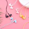 Macaron Farbe In-Ear Kopfhörer 3,5 mm Computer Mobiltelefon Musik Anruf Kopfhörer Einfache Bass Spielkopfhörer mit Mikrofon