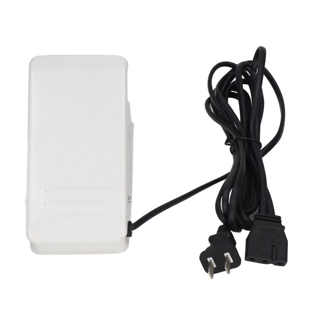 Пластиковая педаль ножного управления для швейной машины Железная Рейтинг 2.5A Педаль ножного управления Долговечная Белая Педаль швейной машины Бытовое использование