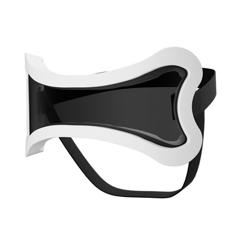 

Comfortable Pet Goggles With Soft Noses Pad And Adjustable Headband For Extended Wear During Walks Car Trip белый