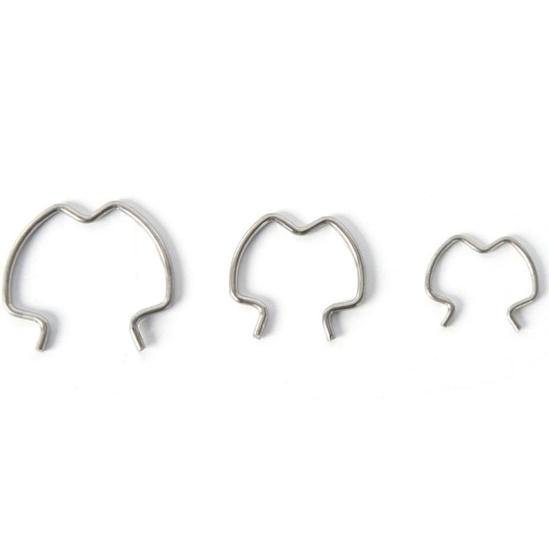 800-801 18Pcs Hose Clamp Set For Vehicle Cooling Systems Effortless Easy Assembly Quick Connector Clip