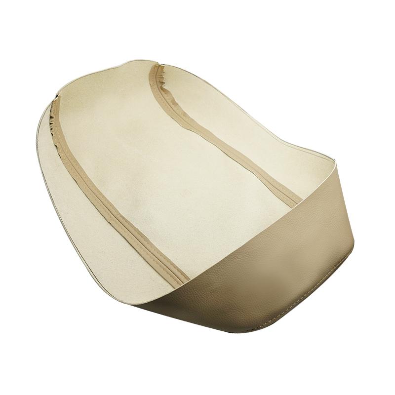 Beige Center Armrest Leather Cover For Lexus ES350 2007 2008 2009 Car Central Armrest Box Panel Skin Cover Sticker Trim