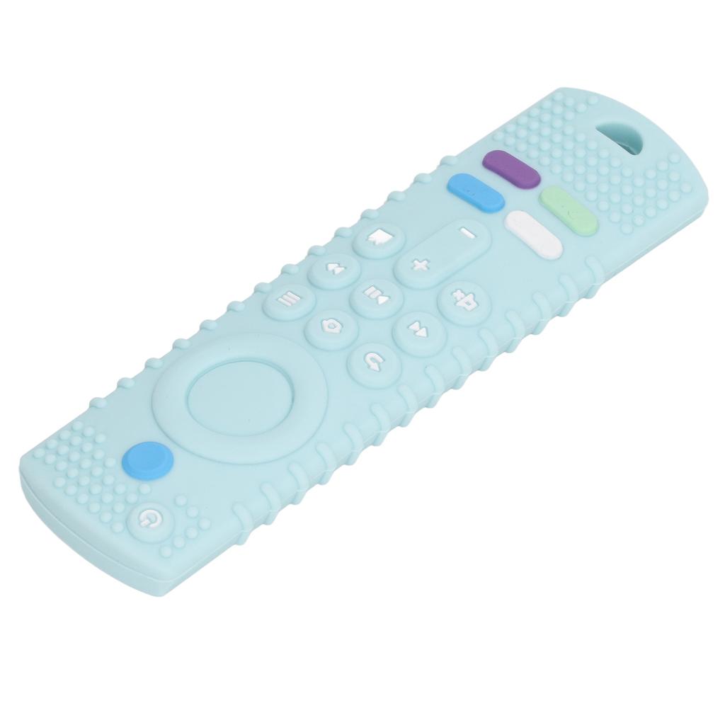 Remote Control Baby Teether High Simulation Various Buttons Gum Massage Soft Silicone Teether Toy