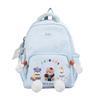 Schoolbag College Style Cartoon Doll Backpack Large Capacity Middle and High School Campus Daily Travel Backpack Class Student School Bag