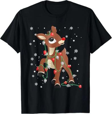 Rudolph The Red Nose Reindeer For Kids And Christmas Fan T-Shirt