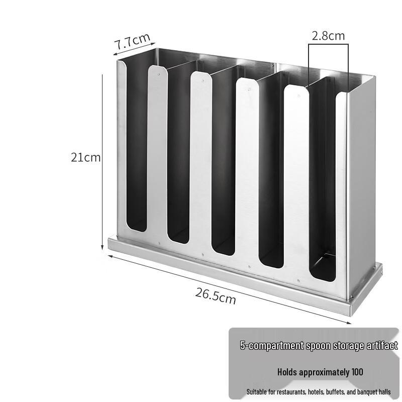 

Commercial Stainless Steel Spoon Organizer