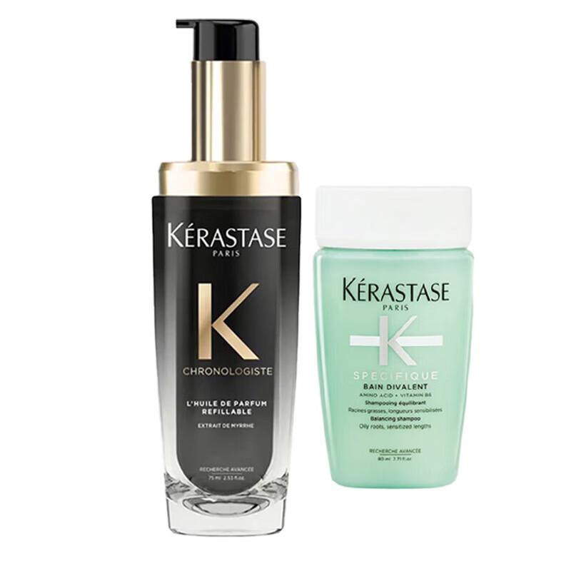

Kérastase Chronologiste Hair Oil & Shampoo Duo Set