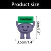 Rubber Motivational Car Decors You Rock Positive Figure Toy Motivational Gift For Dashboard And Desk