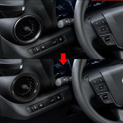 ABS Side Front Dashboard Air Condition Outlet Cover for Toyota CHR C-HR 2025 2025 Left/Right AC Vent Trim Interior Accessories