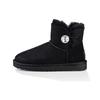 Nové Mini Bailey Button Bling s fleecovou podšívkou 'Černá Bílá' Dámské 1016554-BLK