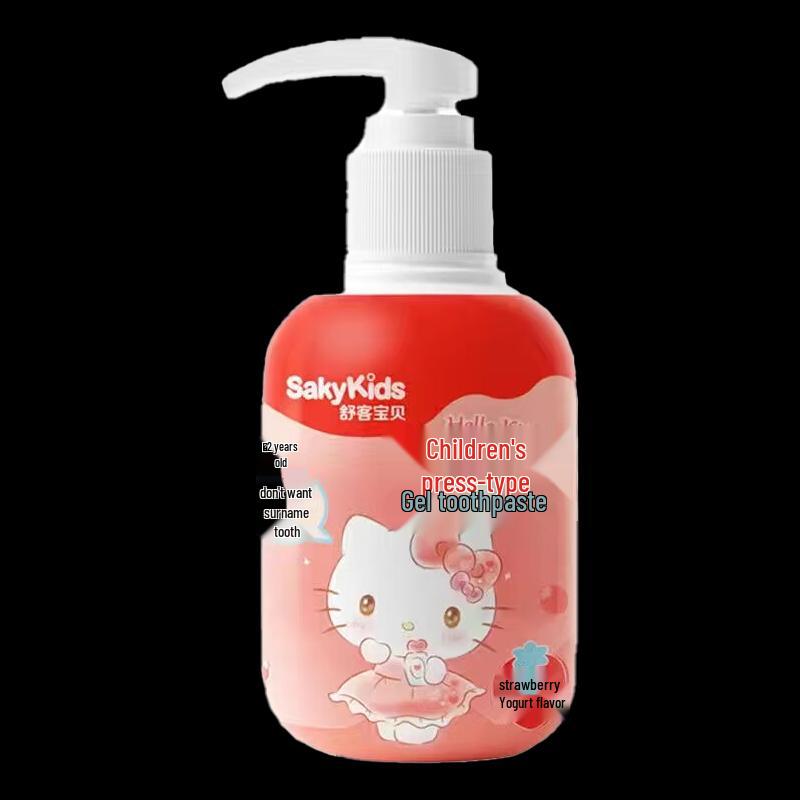 Shuke Kids' Strawberry Yogurt Gel Toothpaste