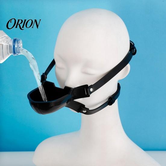 Sensual Bondage Props Mouth Gag, Breathable Ball Gag with Adjustable Strap for Couples, Soft Plugs Adult BDSM Role Play Toy, Unisex Sex Toy Men Women