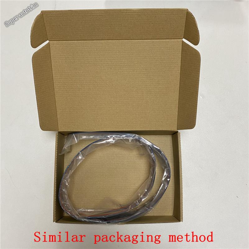 Front Hoods Bonnet Garnish Strip Head Lights Lamp Eyelids Eyelash Cover Trim For Volkswagen Passat B8 2016 - 2018 Exterior Parts