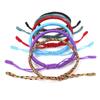Charm 6 Colours Rope Bracelet Women Handmade Knots Braided Bracelets & Bangles Friendship Fashion Accessories Jewelry Girls