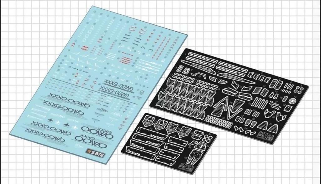 MGSD Wing Gun Dam Zero EW modification detail up high quality metal parts with water transfer decal