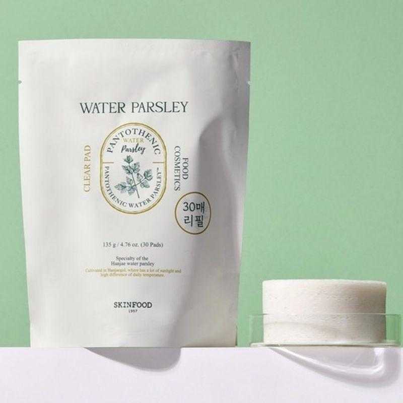 SKINFOOD [Fiji Care] Pantothenic Water Parsley Pads 30-Sheet Refill water parsley