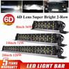 2-Rows 6D led light bar 14inch 20inch Spot Flood Combo Beam led bar For SUV 4X4 OffRoad LED Work Light 12V 24V Auto Driving Lamp