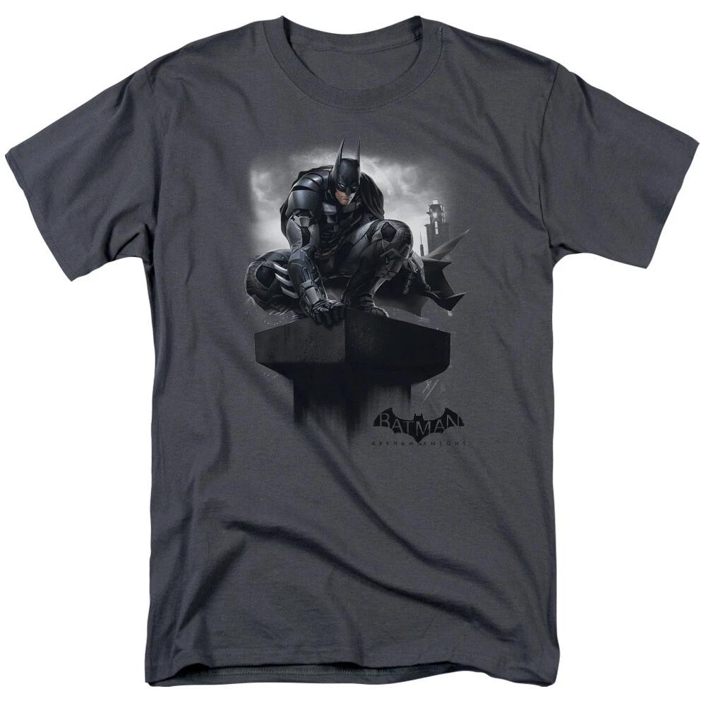 Batman Arkham Knight  Perched  T-Shirt - Regular or Sleeveless - to 5X S