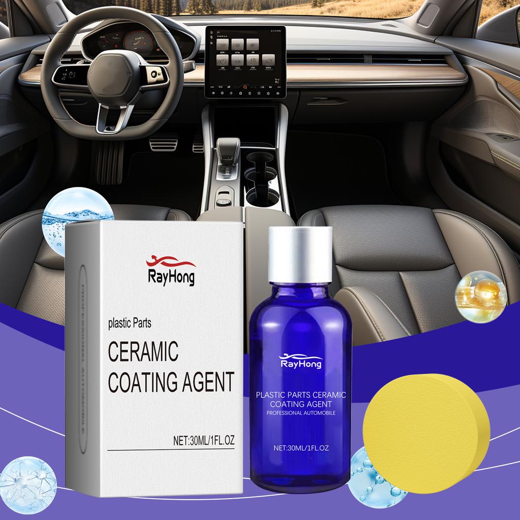 Rayhong Car Plastic Renovator Car Interior Seat Upholstery Cleaning & Stain Removal Renovation Maintenance Cleaner