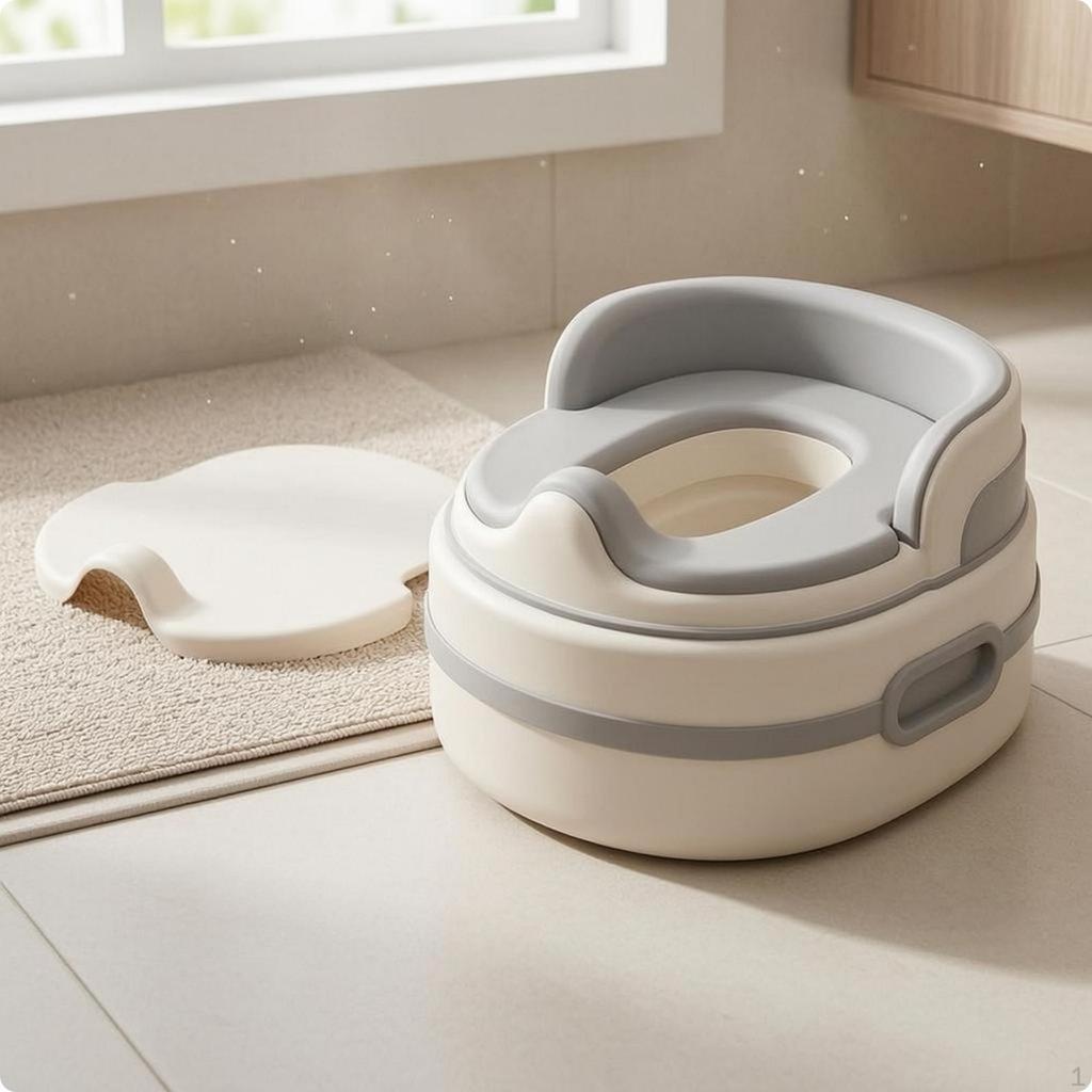 Children's Portable Potty Removable Seat Insert Young Child Side Handles for