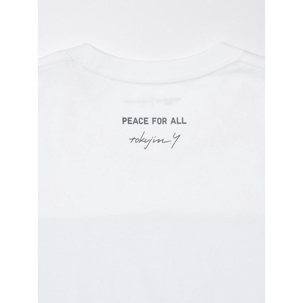 Uniqlo Pokój Dla Wszystkich Graficzny T-shirt Krótki Rękaw Regularny Krój Tokujin