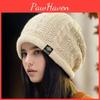 Fashion Knit Large Womens Korean Hat Warm Versatile Slouchy Wool With Ear Protection For Autumn Winter