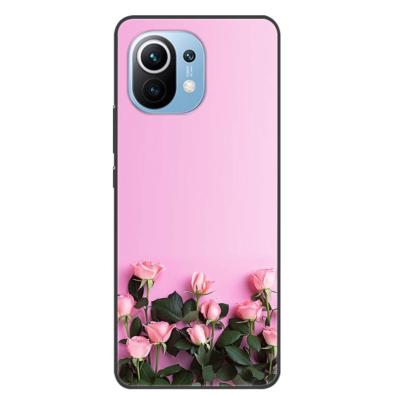 For Xiaomi 11 Lite 5G NE Case Protective Silicone TPU Phone Cases for Xiaomi Mi 11 Lite 5G Shockproof Covers 11Lite Soft Fundas