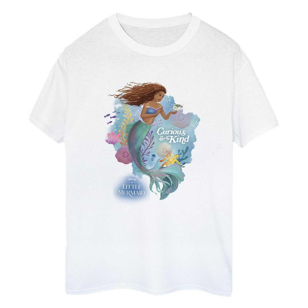 The Little Mermaid Womens/Ladies Kind Cotton Boyfriend T-Shirt