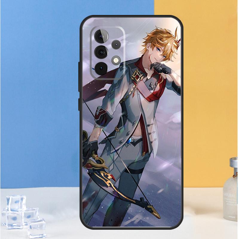 Genshin Impact Tartaglia For Samsung Galaxy A05 A06 A13 A33 A53 A36 A26 A16 A54 A34 A14 A32 A52 A55 A35 A15 A56 Case