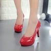 Autumn High Heels: Wine Glass Heel Platform Shoes for Women, Nightclub Fashion, Korean Style