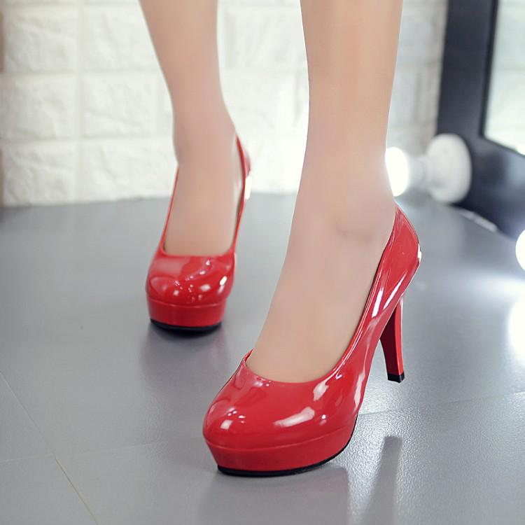Autumn High Heels: Wine Glass Heel Platform Shoes for Women, Nightclub Fashion, Korean Style
