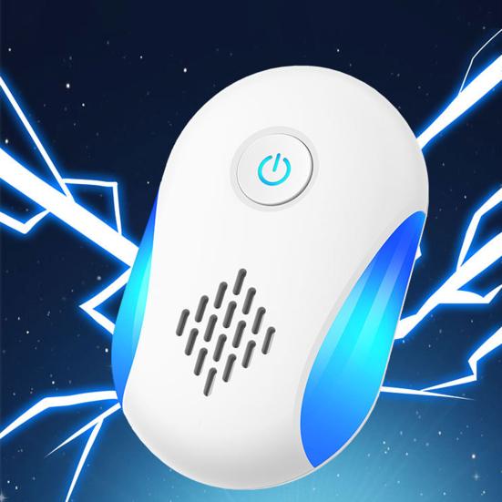 Ultrasonic Pest Repeller 360 Degree Protection Energy Saving Silent Mode Indoor Mice Pest Repeller Insect Control Device