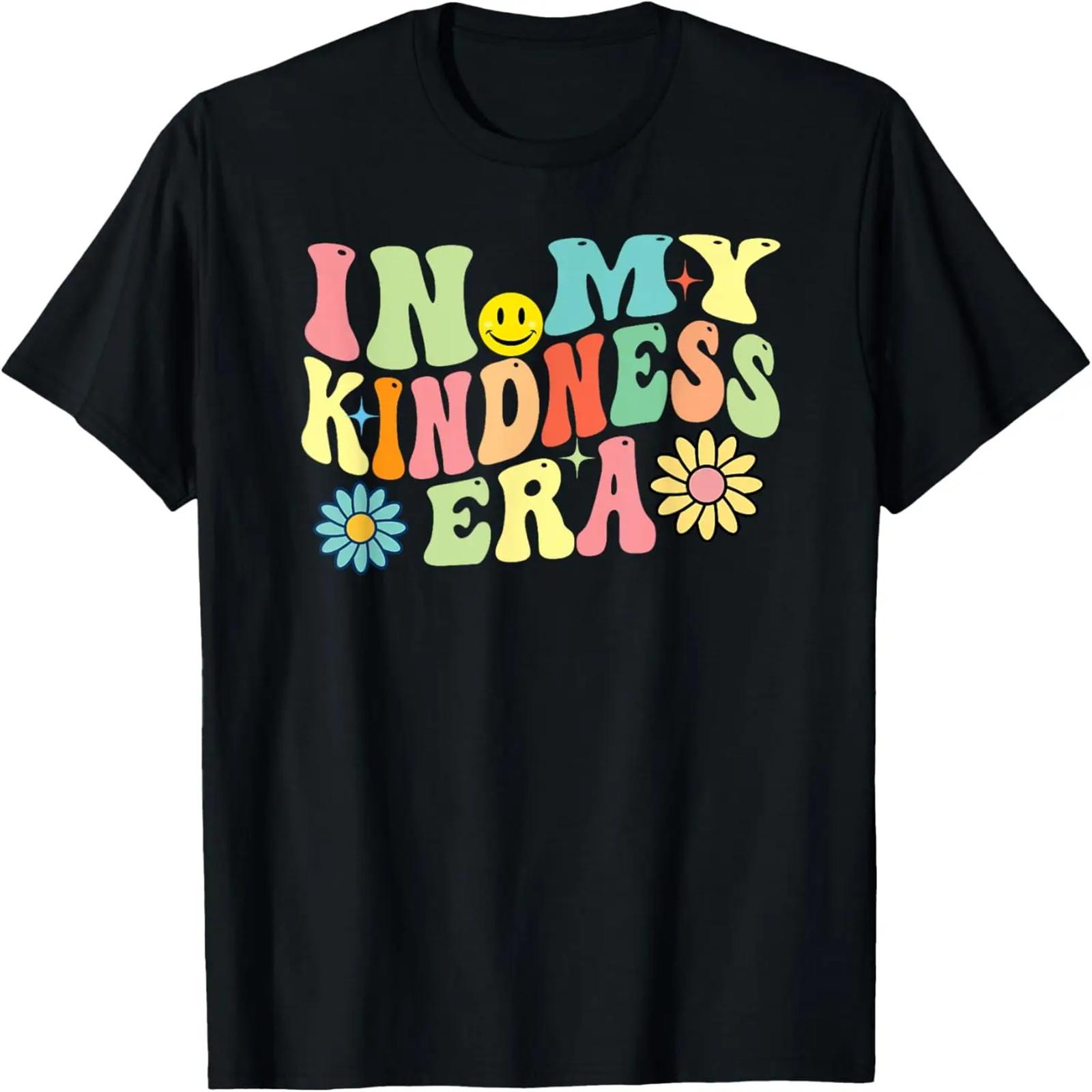 

Groovy Retro In My Kindness Era Gifts T-Shirt XXXXXL чёрный