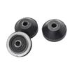 3Pcs Engine Mounting Rubber Cushion Feet Bumper Compatible with Komatsu Excavators PC20 PC25 PC30 PC35 PC40 PC45