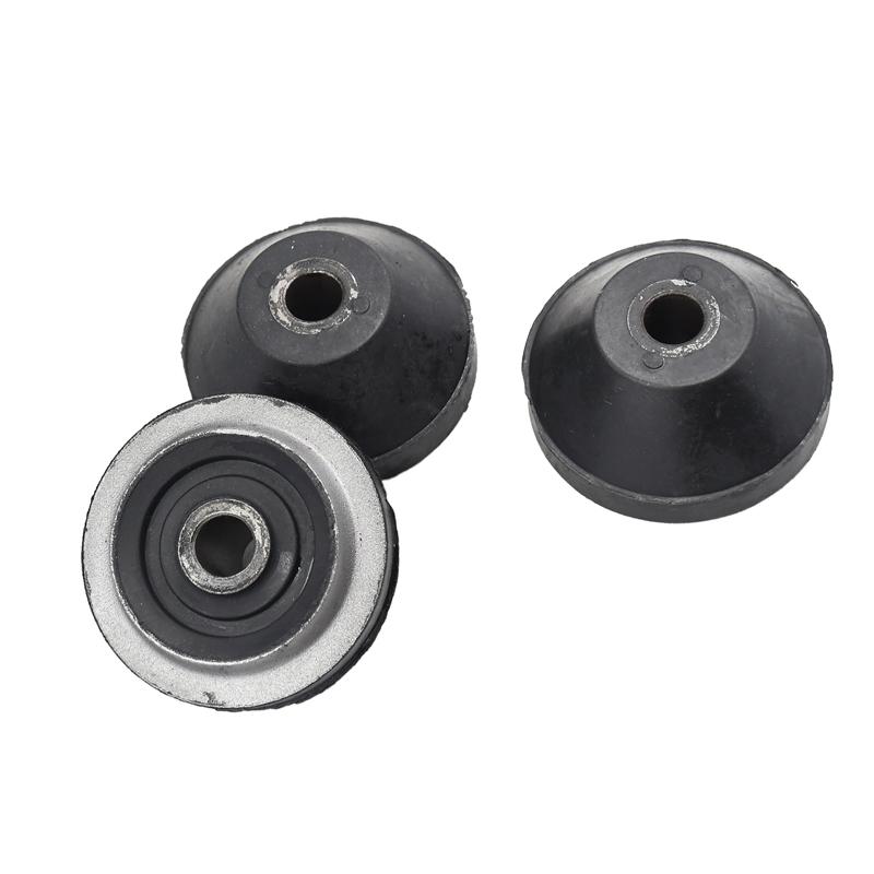 3Pcs Engine Mounting Rubber Cushion Feet Bumper Compatible with Komatsu Excavators PC20 PC25 PC30 PC35 PC40 PC45
