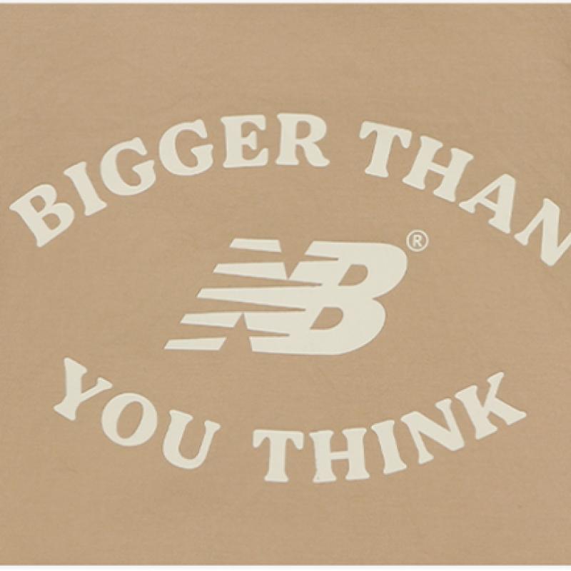 New Balance Geacă Bluzon Copii Strat Unic Bej