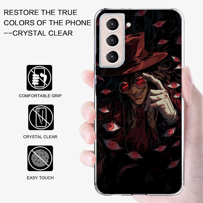 Alucard Helsing Phone Case For Samsung A12 A13 A22 A23 A32 A33 A52 A53 A72 A73 Galaxy A03S A02S A70 A50 A71 A51 A41 A40 A31 A21S